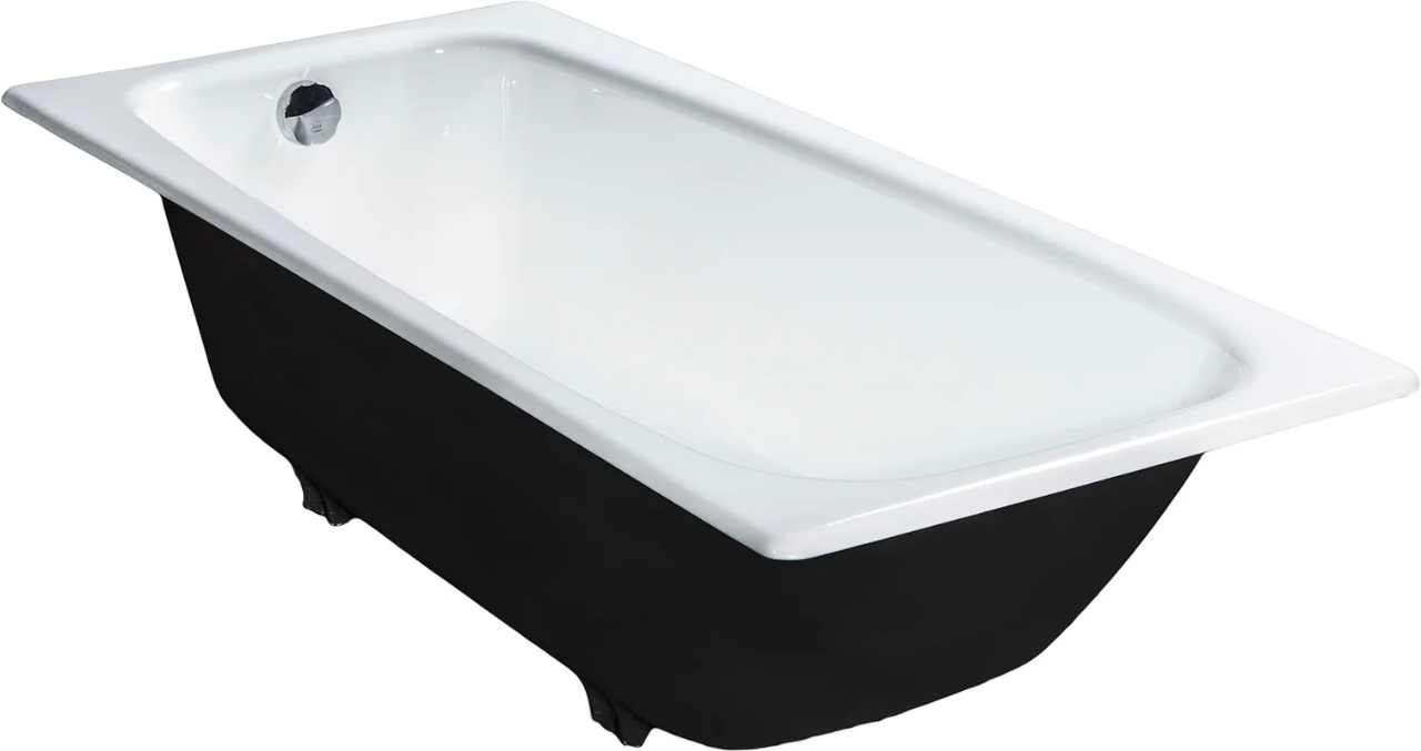 Чугунная ванна Универсал Классик 150x70 см, пристенная, белая 4607152360028  - 1