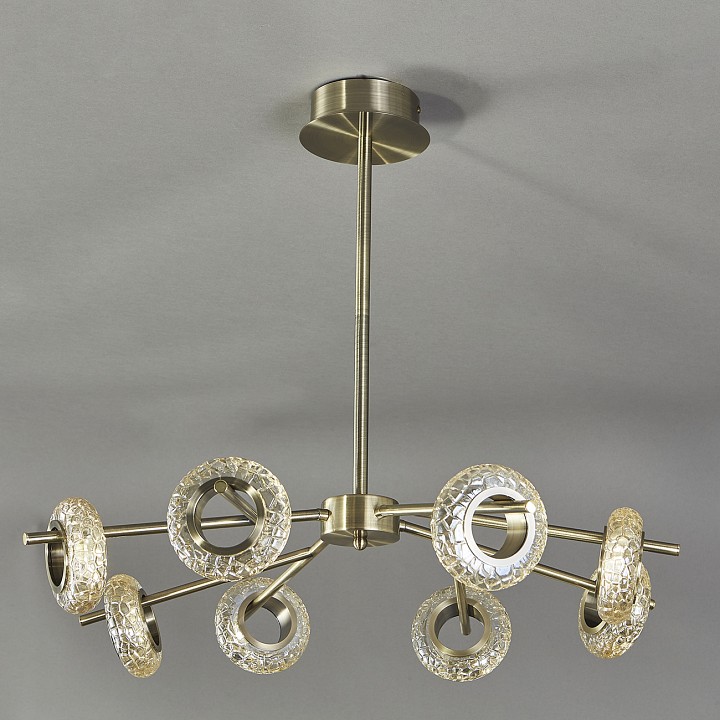 Люстра на штанге Escada Gravity 10252/8LED Brass - 1