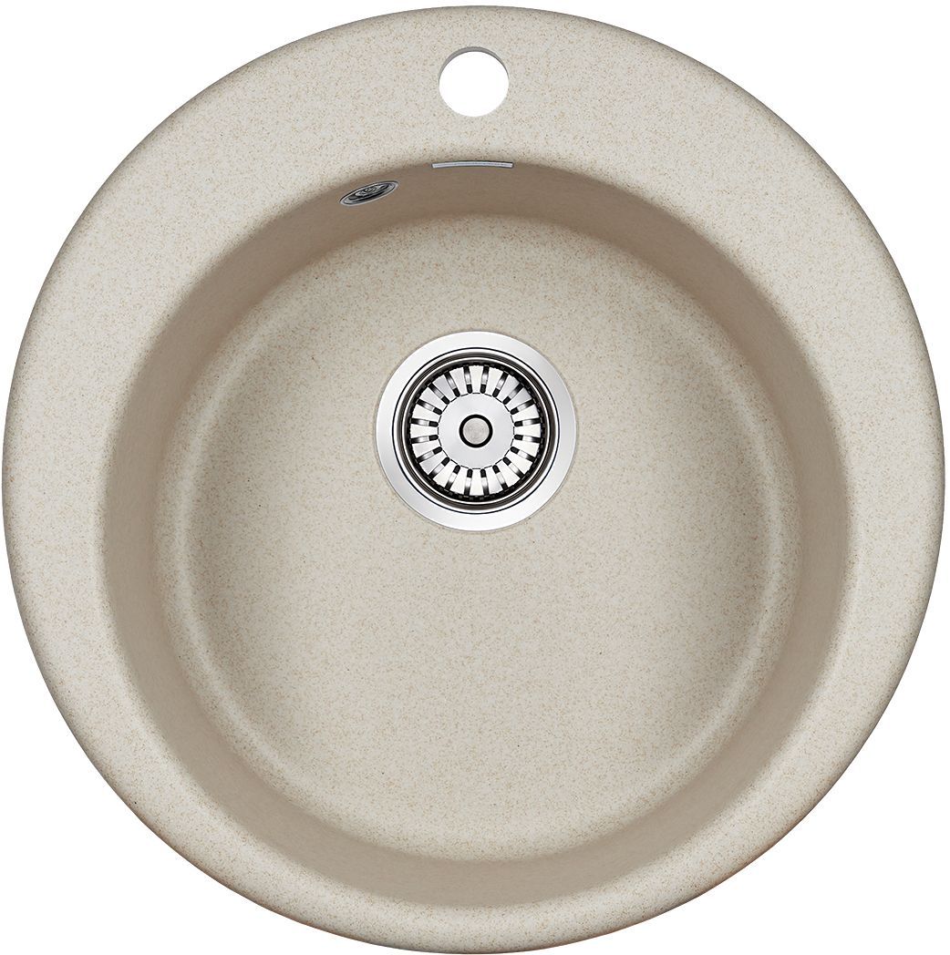 Мойка кухонная Paulmark Gelegen 48 бежевый матовый PM404800-BE - 0