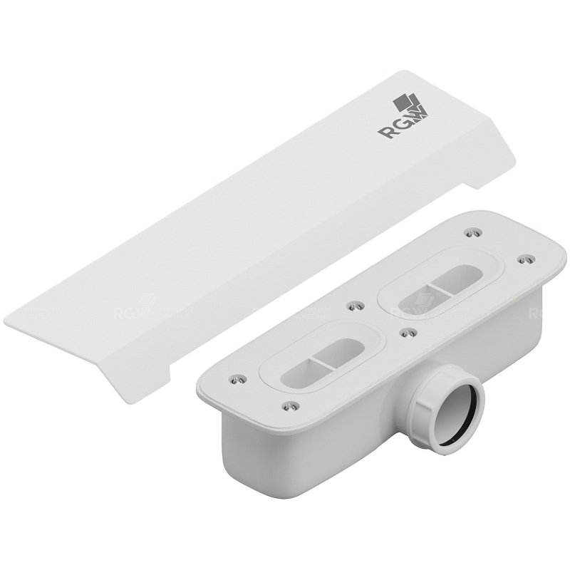 Сифон для душевого поддона RGW S-015 белый 502411015-05 - 0