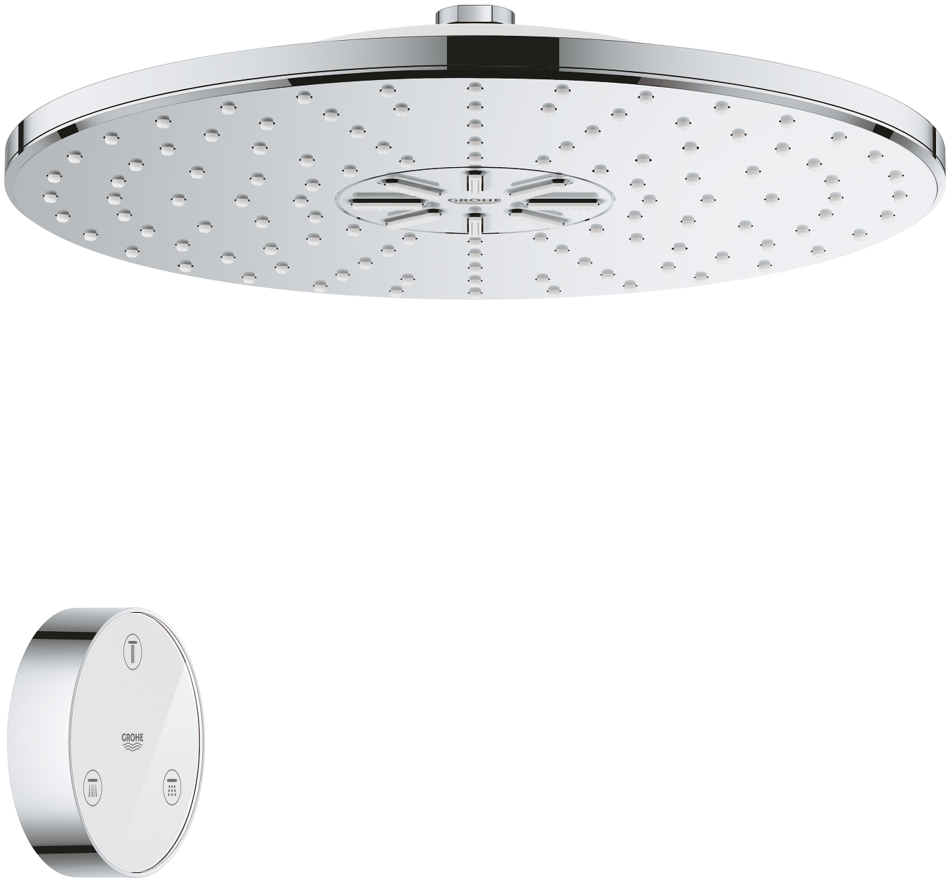 Верхний душ Grohe Rainshower 310 SmartConnect 26641000 с пультом дистанционного управления - 2