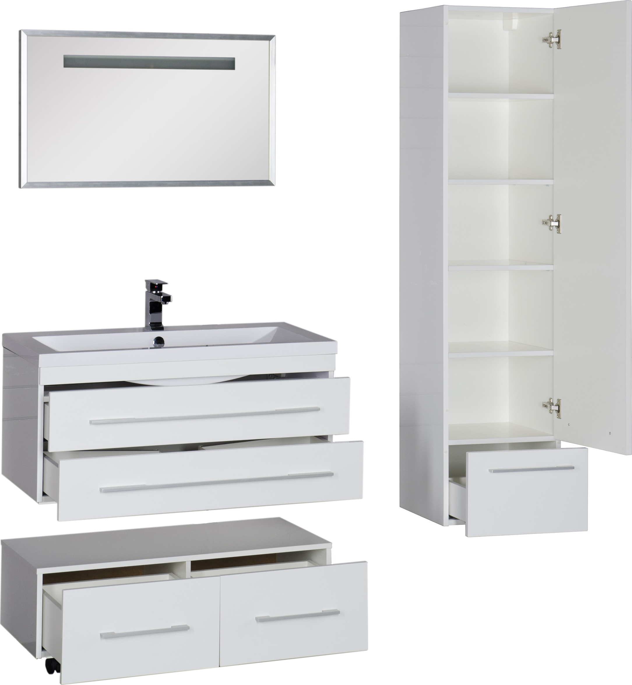 Мебель для ванной Aquanet Нота 90 белая 171492 - 29