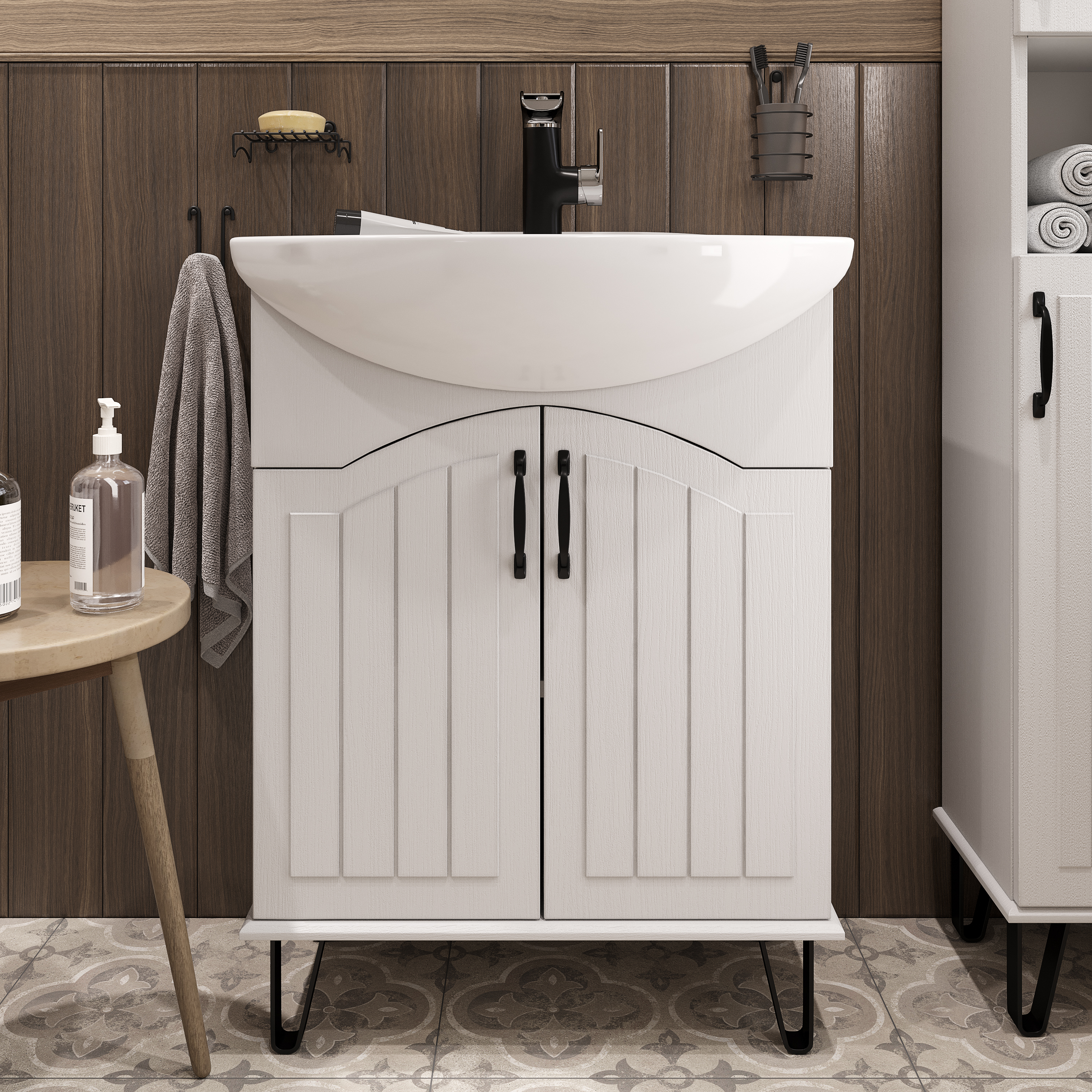 Мебель для ванной DIWO Сочи 65 белая 564077 - 6