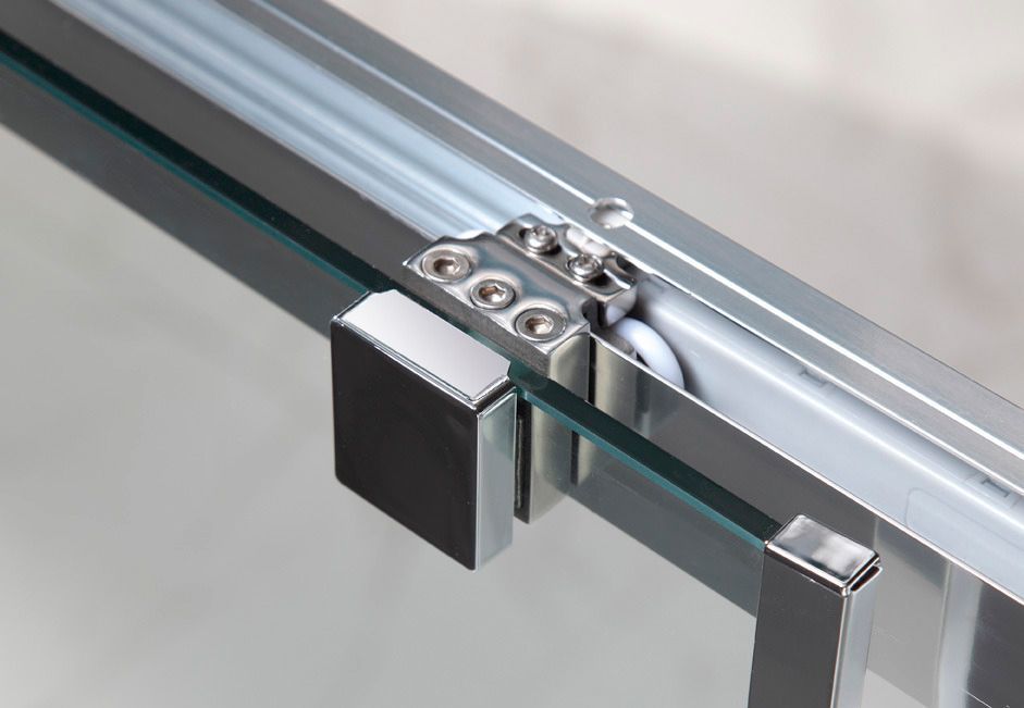 Душевой уголок Cezares Lux soft 140х90 хром стекло прозрачное LUX-SOFT-W-AH-1-140/90-C-Cr-IV - 5