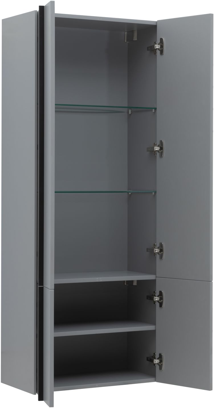 Шкаф пенал Allen Brau Reality 60 подвесной серый матовый 1.32003.PGM - 10