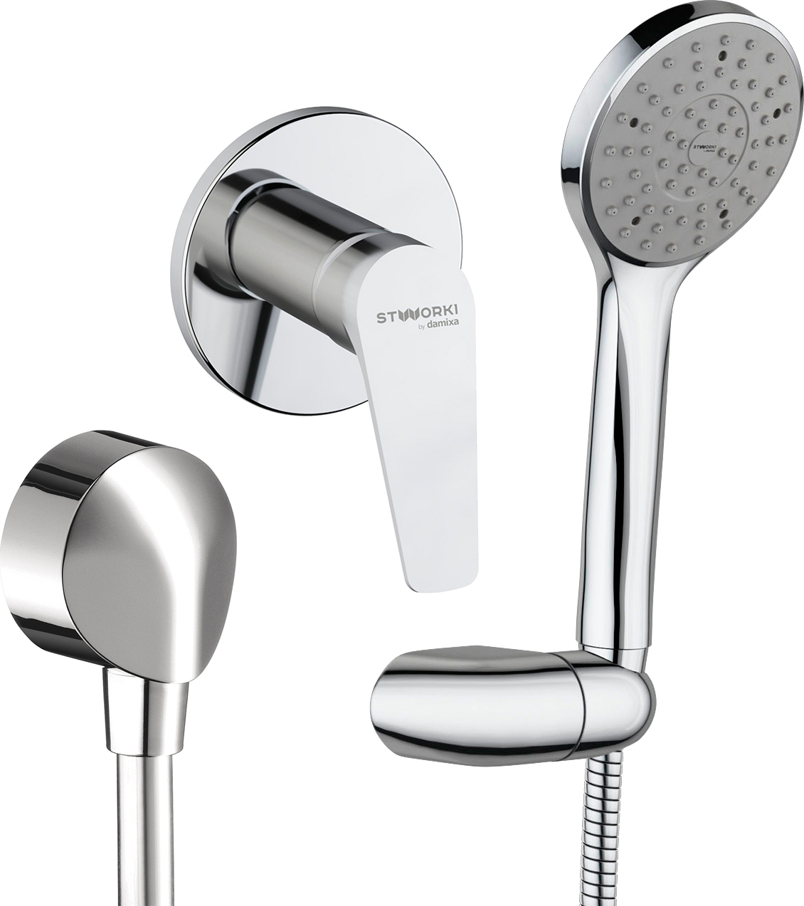 Душевой комплект STWORKI Дублин HFDB75000 С ВНУТРЕННЕЙ ЧАСТЬЮ + 27454000 428792 - 0