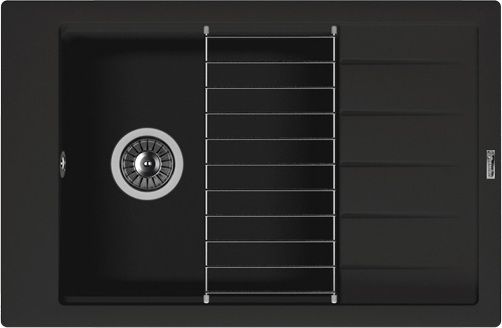Мойка кухонная Florentina Липси 780Р антрацит 20.275.D0780.302 - 0