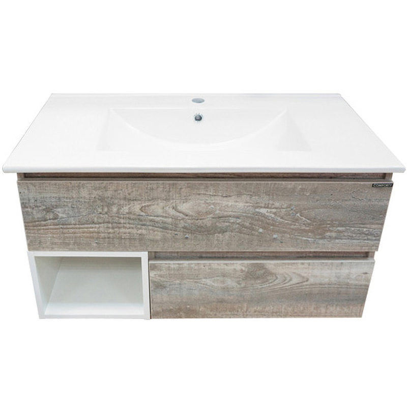 Тумба с раковиной Comforty Турин 75 дуб бежевый 00-00013913 - 0