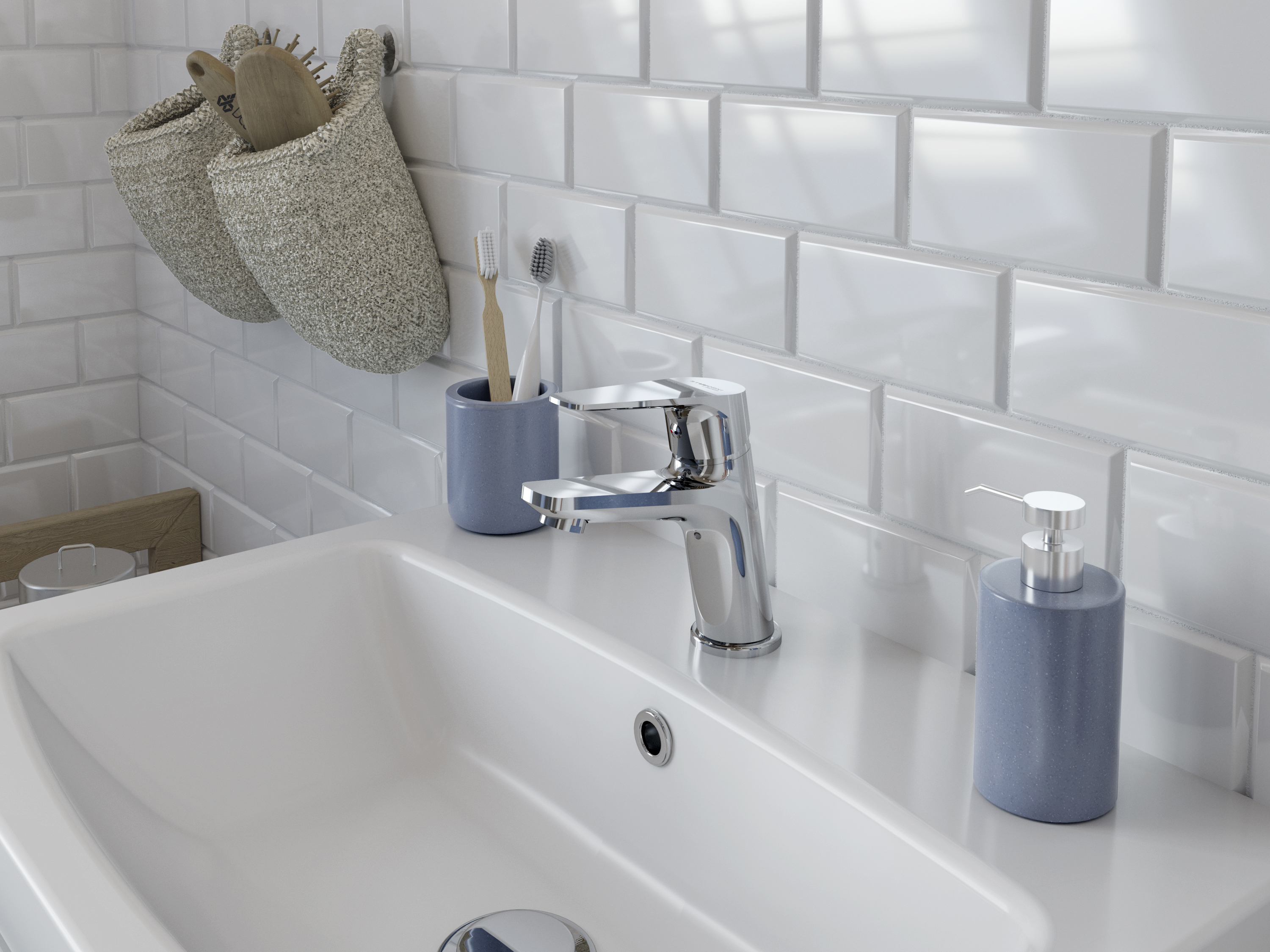 Смеситель для раковины STWORKI by Damixa Дублин HFDB02100 хром - 2