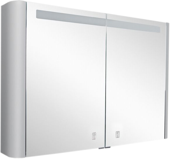 Зеркало-шкаф AM.PM Sensation 100 серый шелк M30MCX1001FG - 0