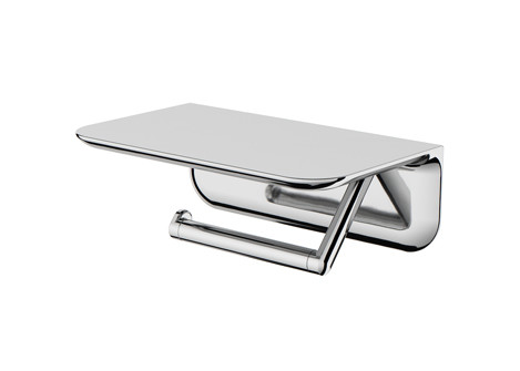 Держатель туалетной бумаги AM.PM Sensation A30341500 с полкой - 0