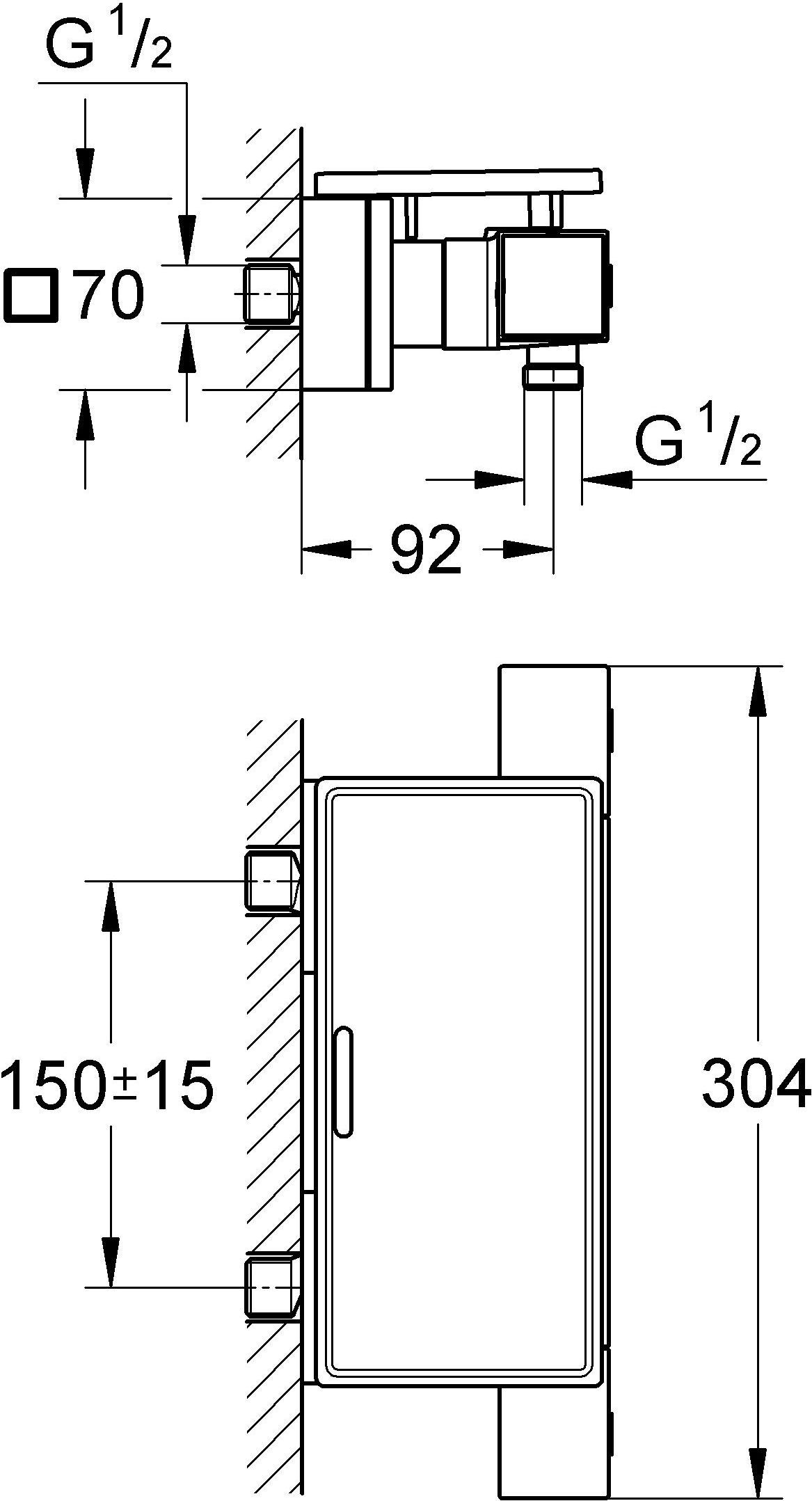 Термостат Grohe Grohtherm Cube 34491000 для душа - 3