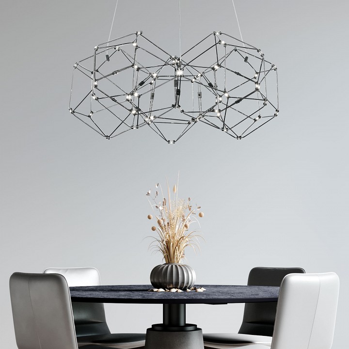 Подвесная люстра Eurosvet Uma 90169/5 черный жемчуг - 1