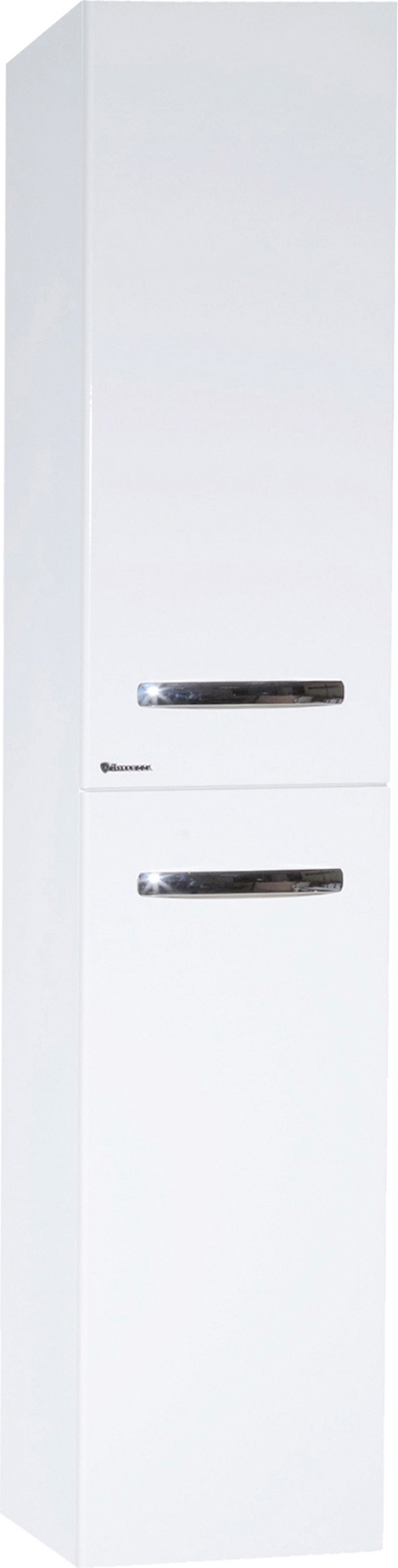 Шкаф-пенал Bellezza Рокко 35 подвесной белый универсальный 4623704180012 - 0