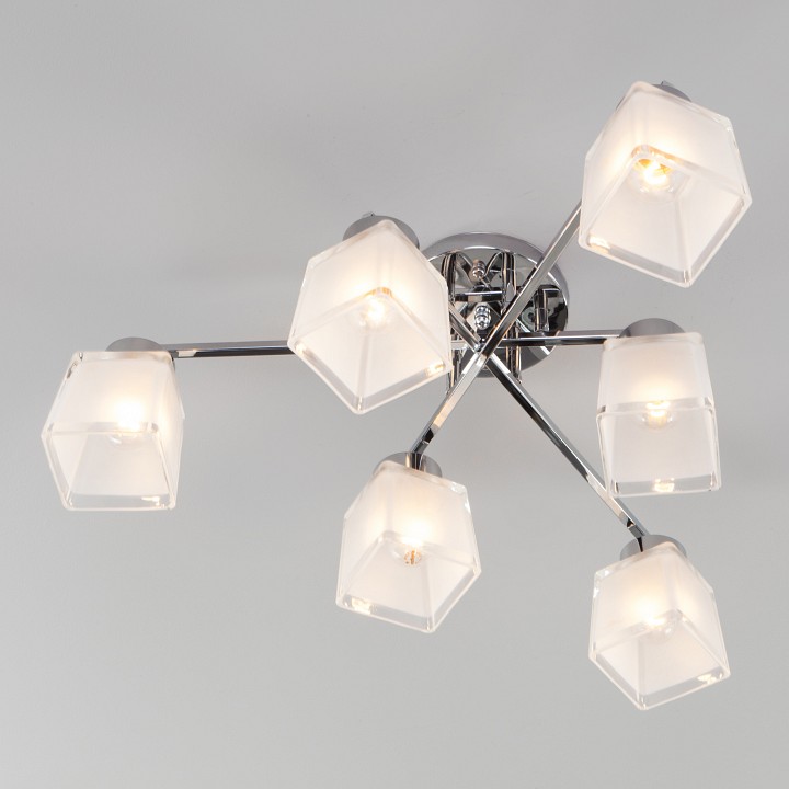 Потолочная люстра Eurosvet Delfi 30162/6 хром - 1