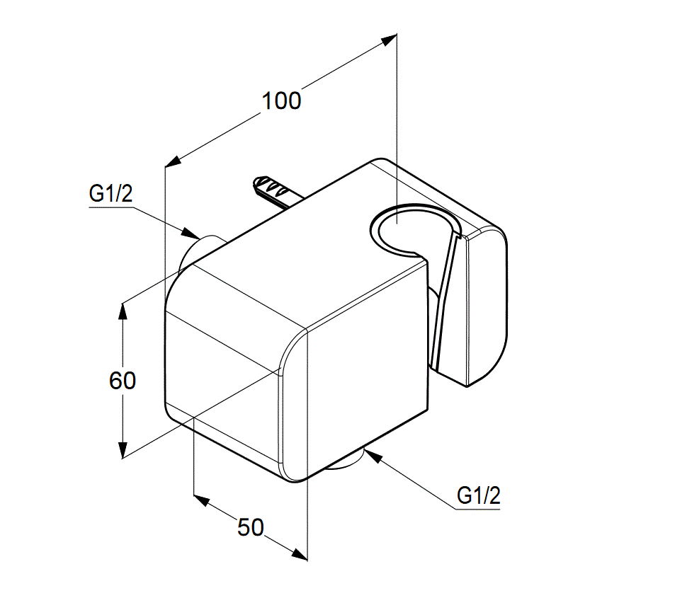 Душевой комплект Kludi Ameo 7 в 1 419300575	 416400575 - 5