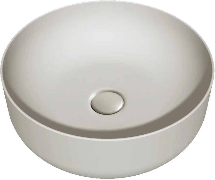 Раковина накладная Kerasan Nolita 40 серый матовый  534459 - 0