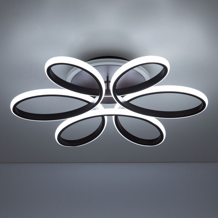 Потолочная светодиодная люстра Citilux Сезар Смарт CL233A155E - 6