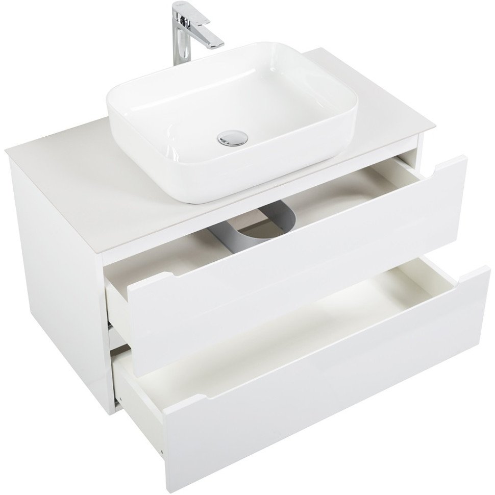 Комплект мебели BelBagno Etna 100 белый матовый - 4