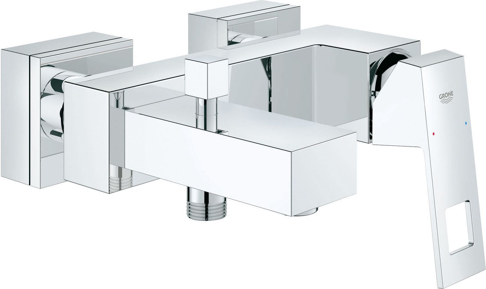 Смеситель Grohe Eurocube 23140000 для ванны с душем - 0
