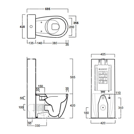 Сиденье для унитаза Simas Vignoni черное с системой микролифт VI004nero bril/cr - 2