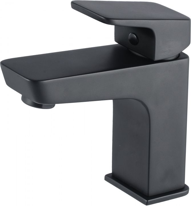 AF440-10B Aquanet Gotic, смеситель для умывальника, черн.мат (243291) - 0