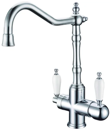 Смеситель для кухни Boheme Tradizionale хром 113-CRST - 0