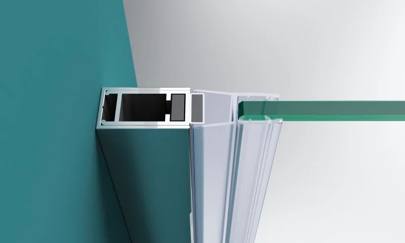 Профиль алюминиевый BelBagno 195 хром AEK-WLM-45-Cr - 0