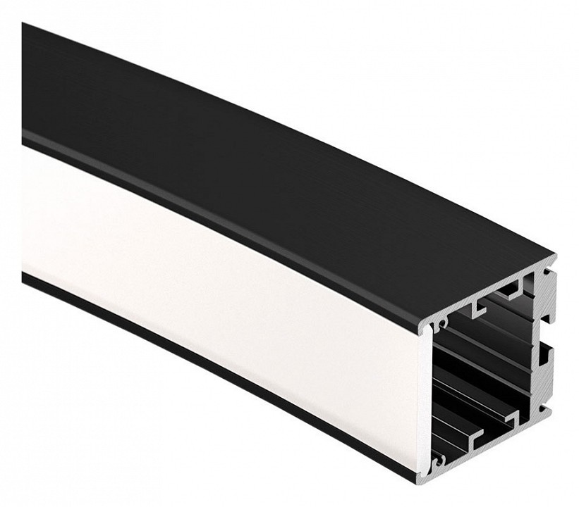 Профиль Arlight SL-ARC-3535-D1500-N90 BLACK (1180мм, дуга 1 из 4) 026596 - 0