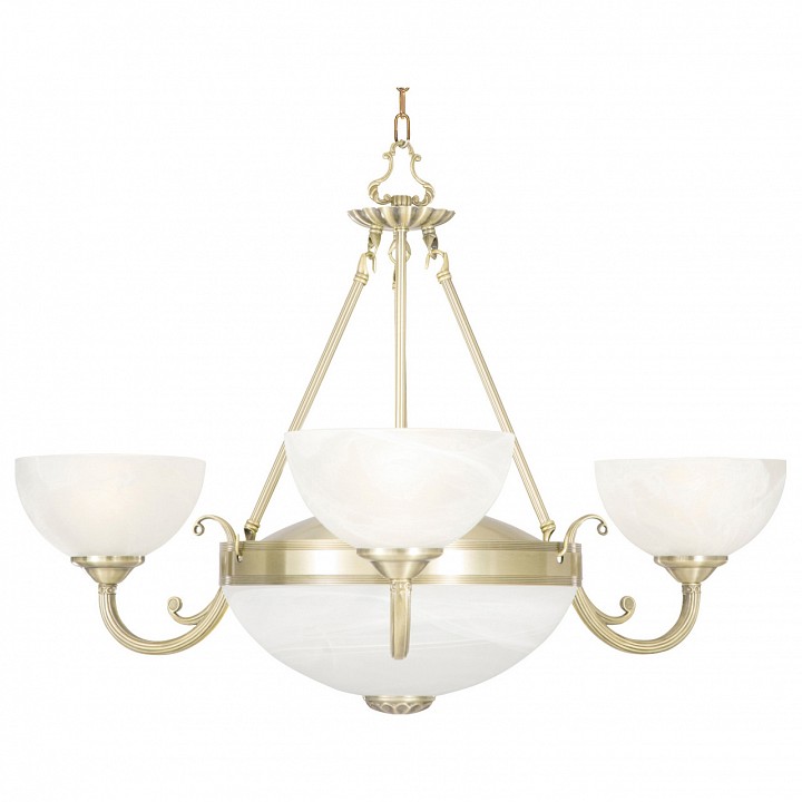 Подвесная люстра Arte Lamp Windsor White A3777LM-3-2AB - 0