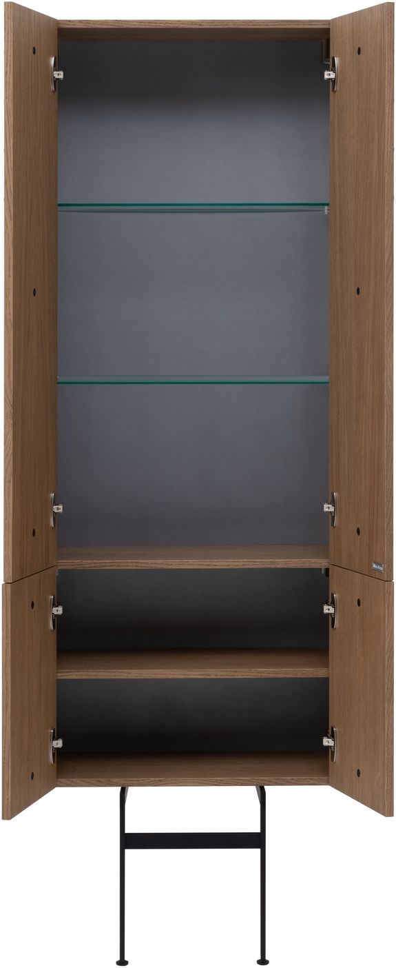 Шкаф пенал Allen Brau Reality 60 подвесной темное дерево 1.32003.NO - 3