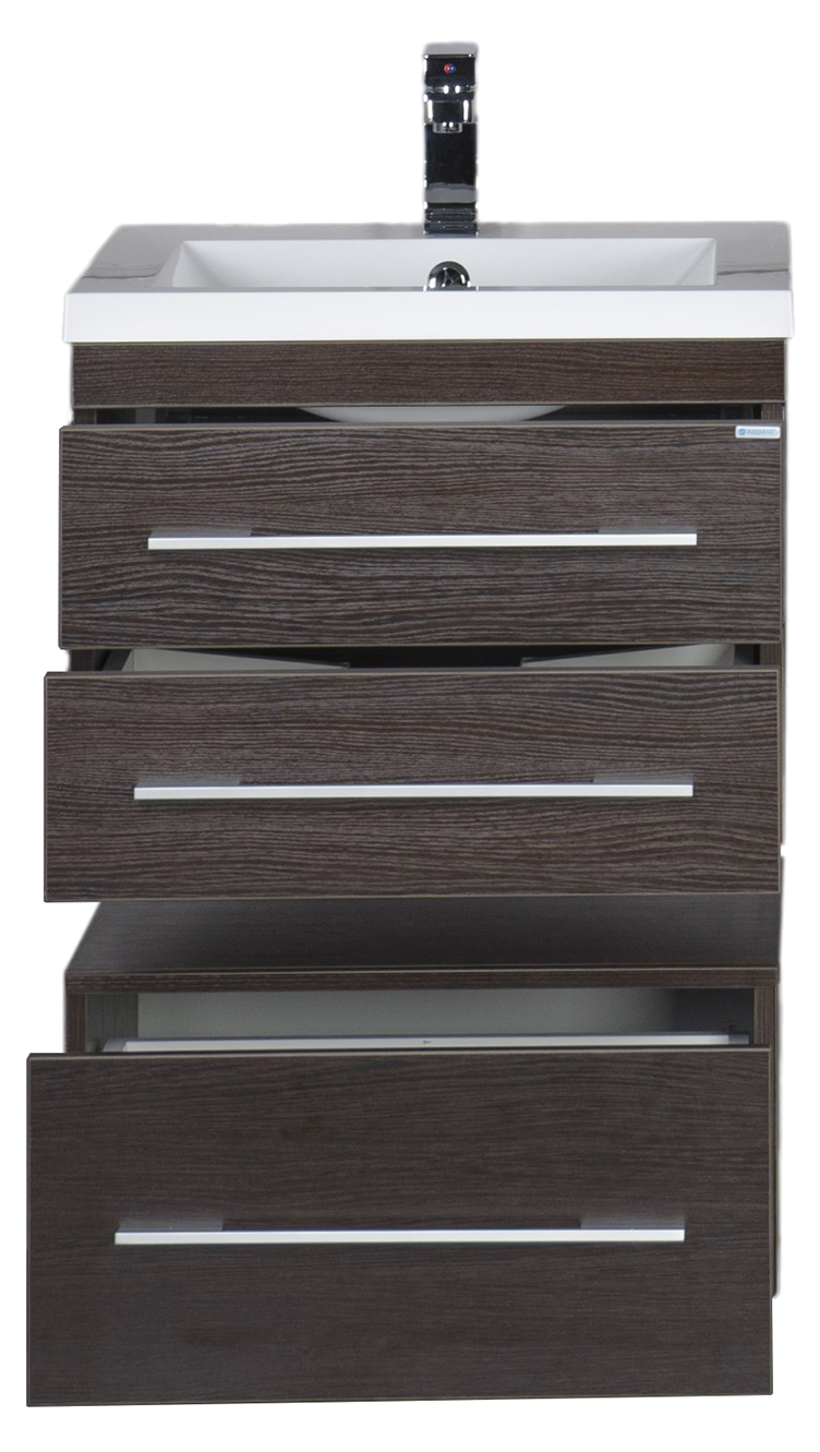 Тумба Aquanet Нота 58 подкатная венге 00170744 - 11