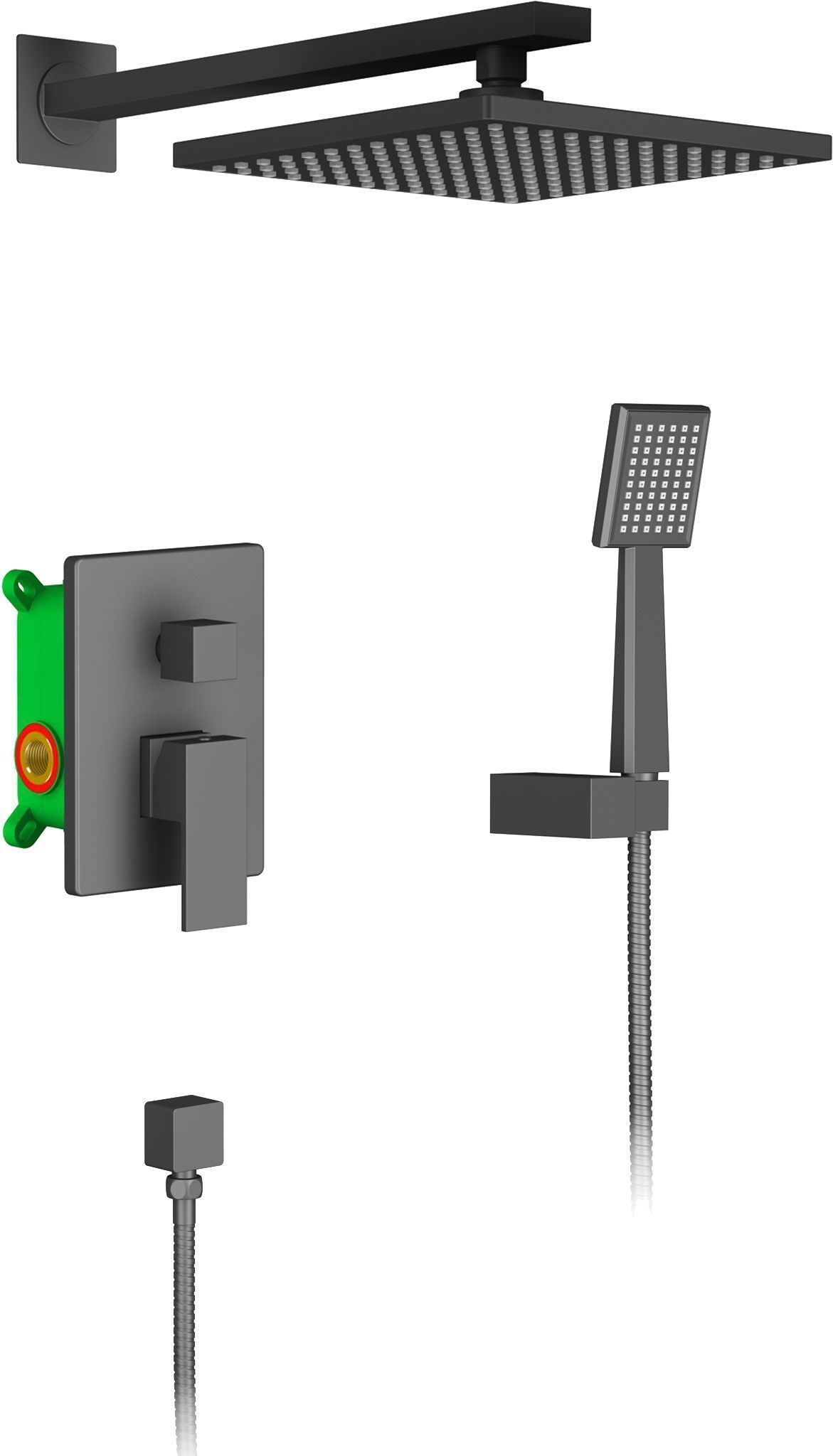 Душевая система встроенная Timo Selene SX-2069/03SM черный - 0