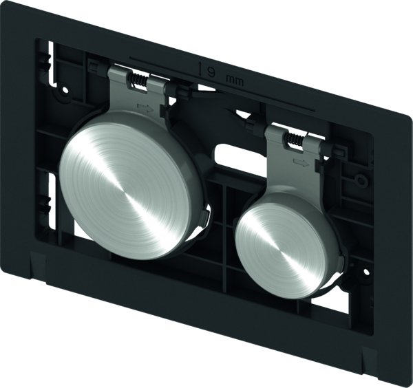 Кнопка смыва Tece Loop кнопка сатин, стекло на выбор  9240669 - 0