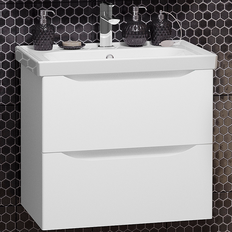 Тумба под раковину Opadiris Элеганс 60 белый матовый 00-00006894 - 0