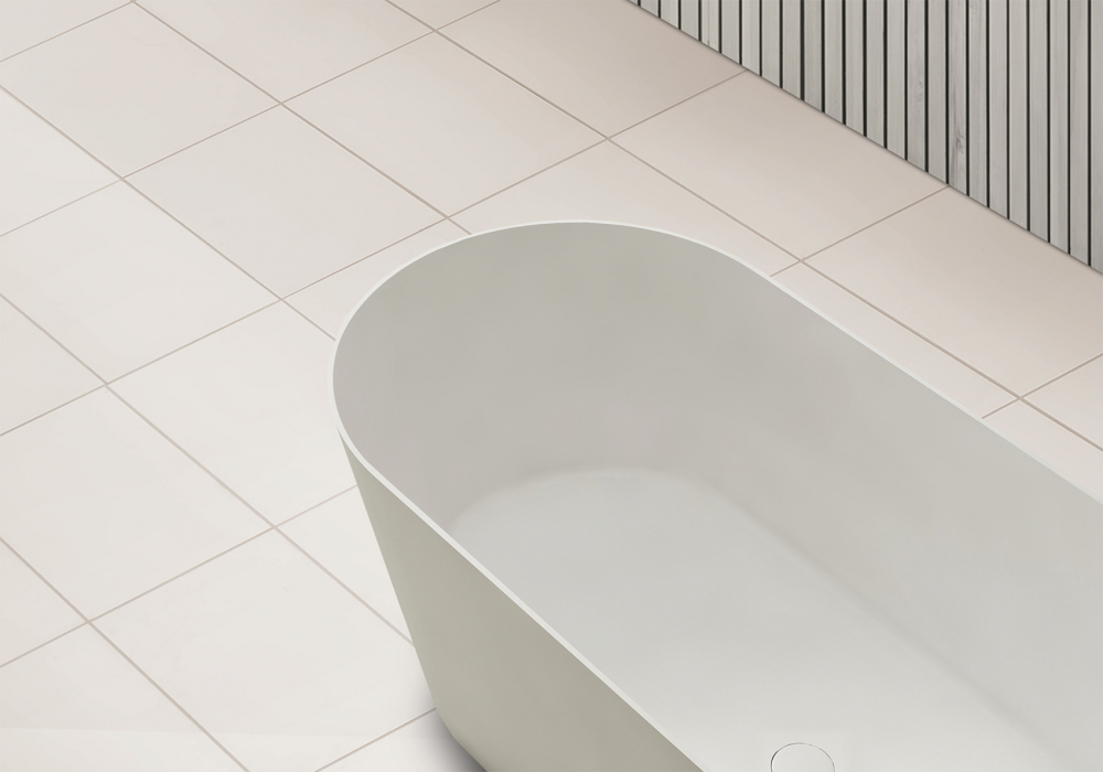 Ванна иВанна из искусственного камня Abber Stein 165х70 белый матовый AS9622 - 6