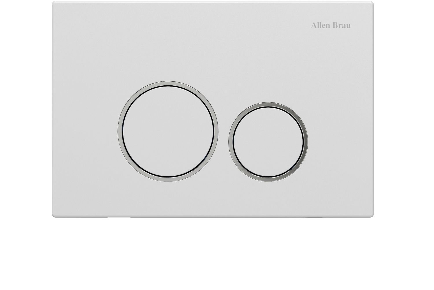 Клавиша смыва Allen Brau Priority белый - хром 9.20001.20 - 0