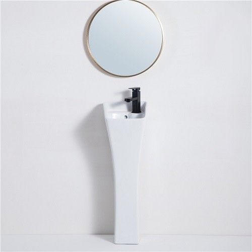 Раковина напольная CeramaLux N 27 см белый  M9012 - 3