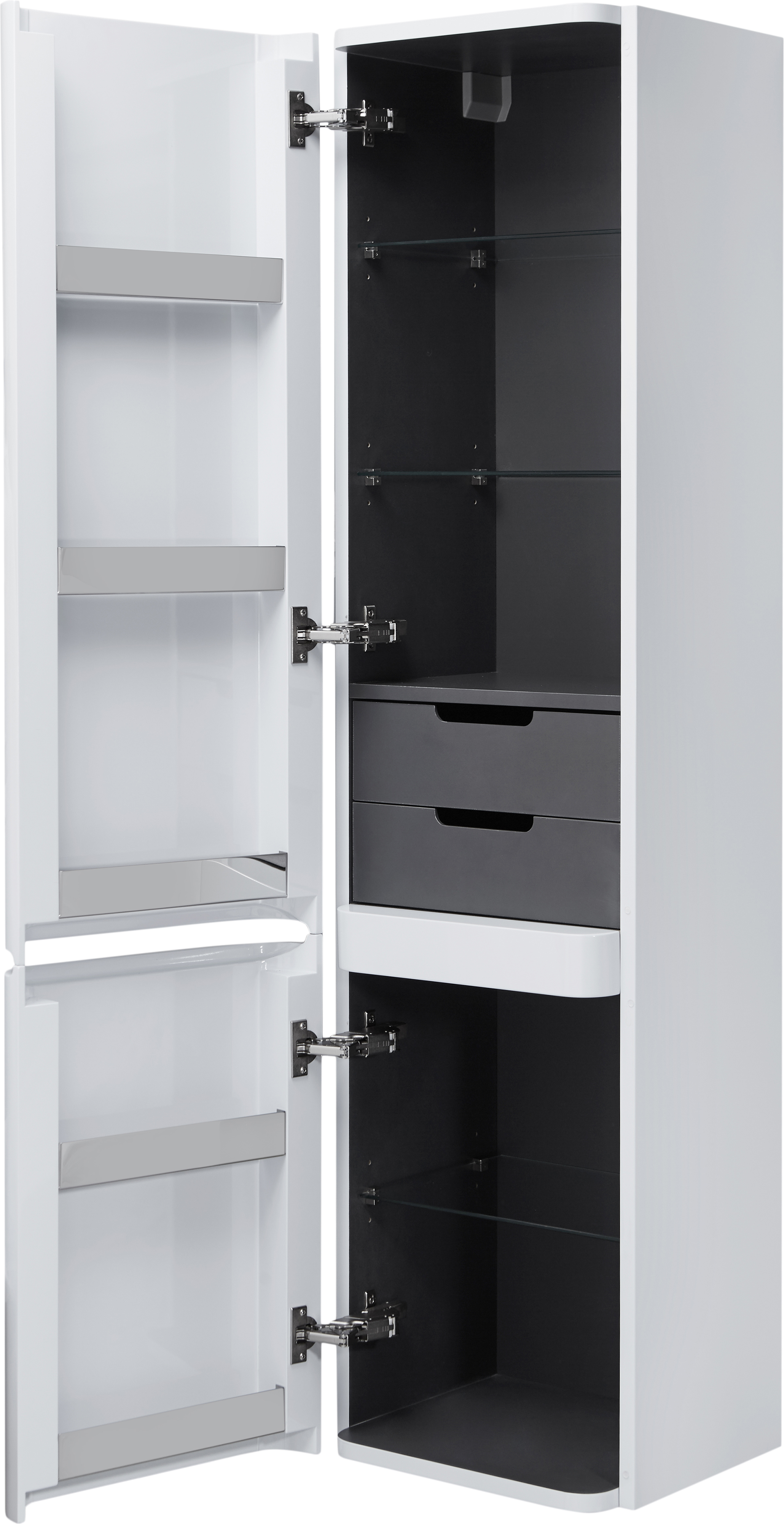 Шкаф-пенал AM.PM Sensation 40 L белый глянец M30CHL0406WG - 6