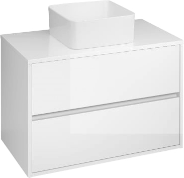 Рукомойник Cersanit Crea UM-CRE35/1-oc-S square P-UM-CRE35/1-oc-S - 3