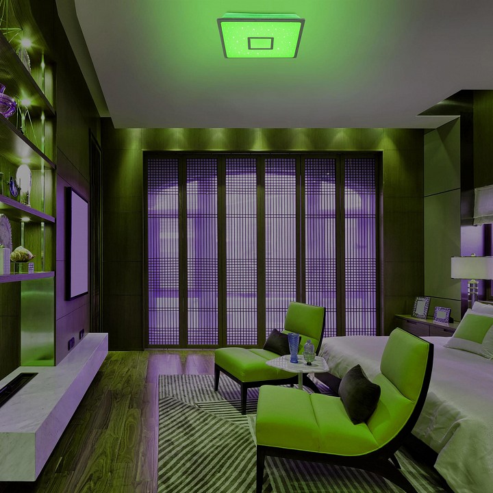 Потолочный светодиодный светильник Citilux Старлайт Смарт CL703AK50G - 9