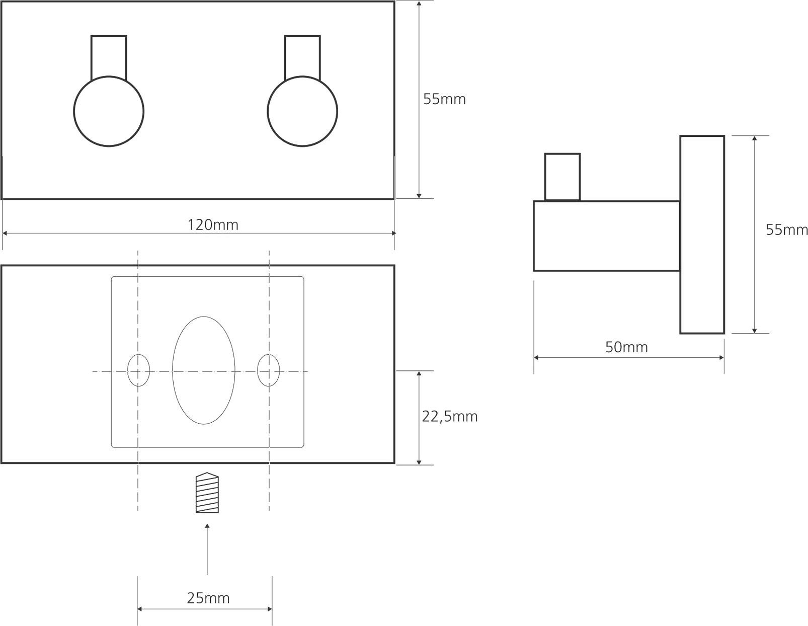 Крючок Bemeta Beta 132405202 - 1