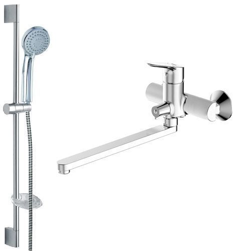 Душевой комплект Bravat Drop F00409C 2 в 1 - 0