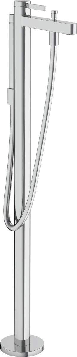 Напольный смеситель для ванны с душем Hansgrohe Finoris хром 76445000 - 0
