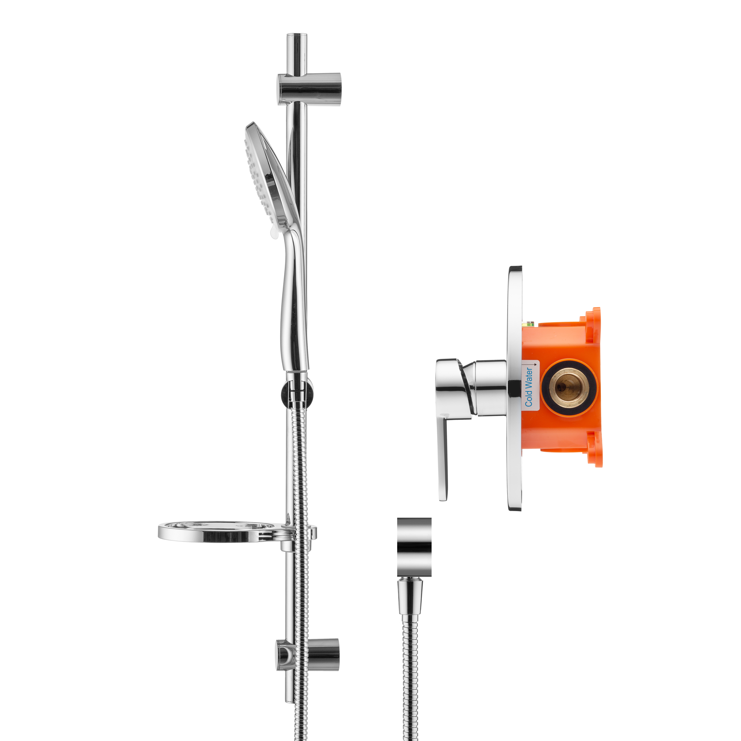 Swedbe Platta Душевой комплект со встроенным смесителем с монтажным боксом 5528 - 2