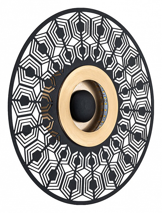 Накладной светильник Arte Lamp Biscotto A2644AP-1GO - 0