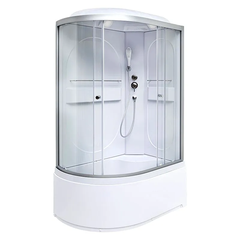 Душевая кабина Deto L 120х80 хром  L620R - 0