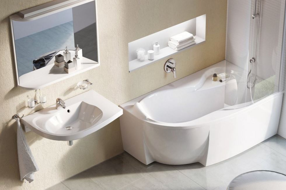 Экран для ванны фронтальный RAVAK Rosa 95  CZ57100A00 - 1