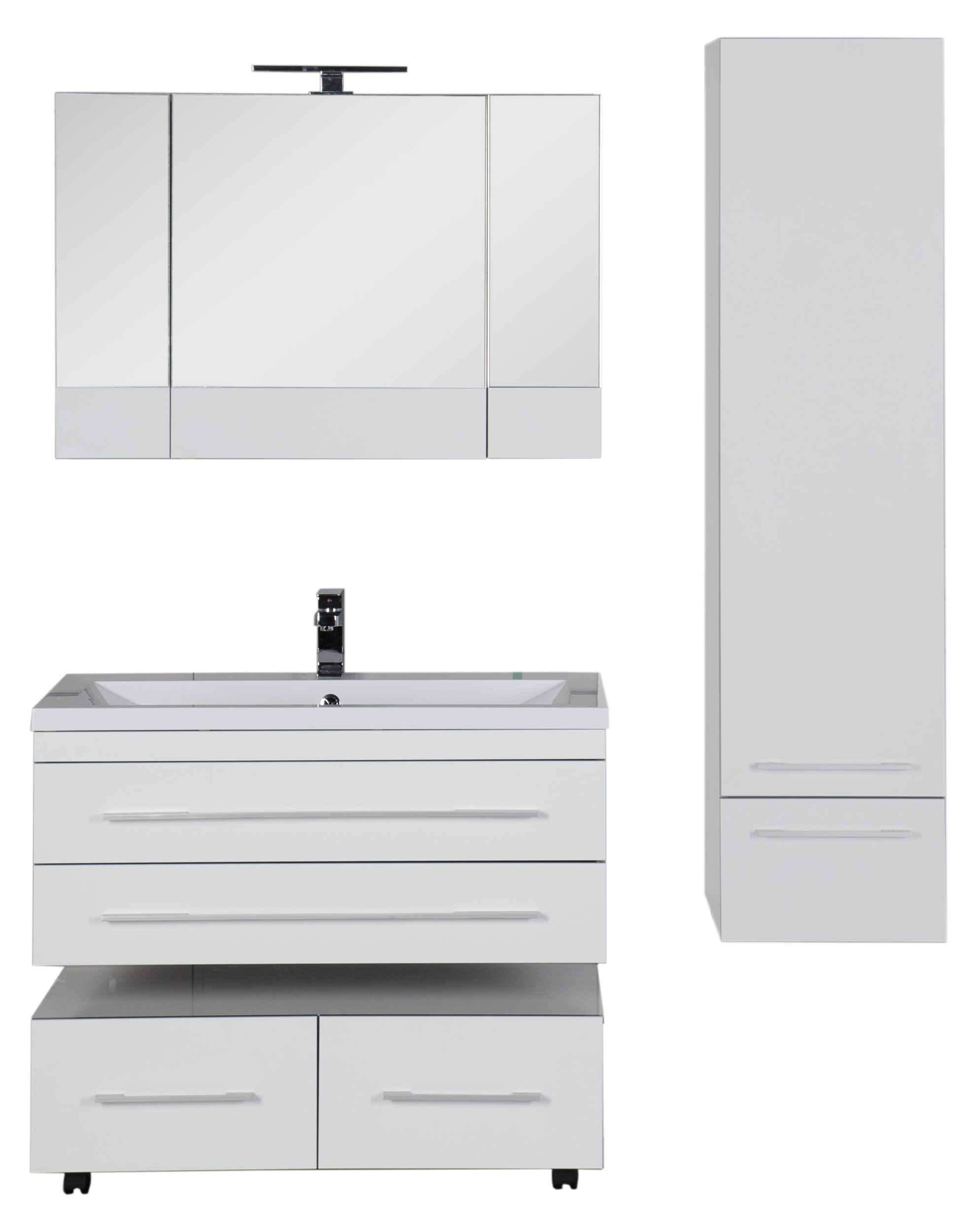 Шкаф-пенал Aquanet Верона R белый 176672 - 8