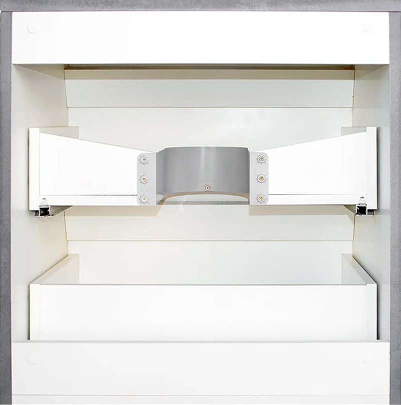 Тумба для комплекта Style Line Атлантика 60 Люкс Plus, подвесная, бетон темный СС-00002279 - 3